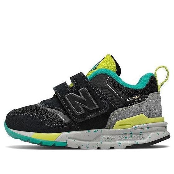 New Balance Hook / Loop 997H Black / Yellow Toddler IZ997HCX