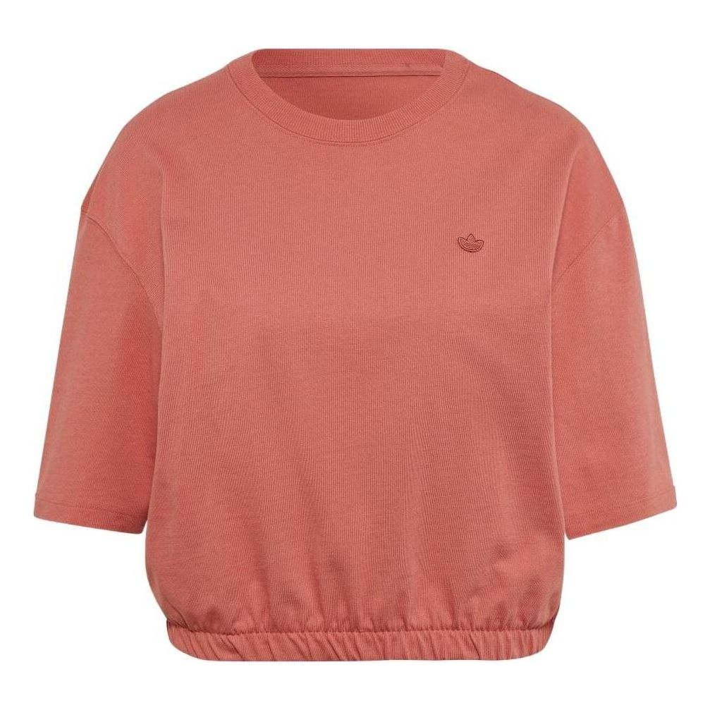 (WMNS) adidas Adicolor Contempo T-Shirt Asia Sizing 'Red' HM1794