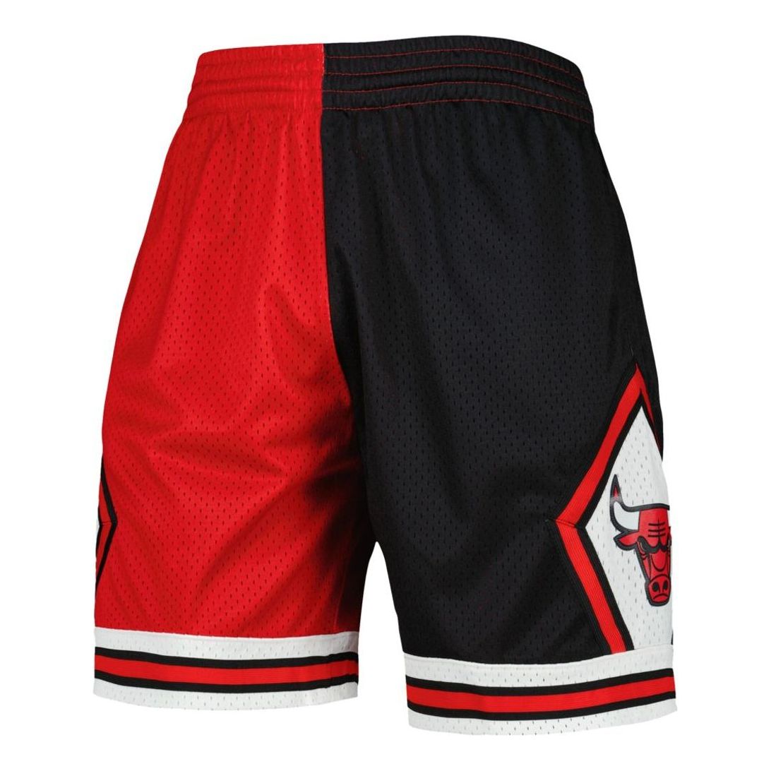 Mitchell & Ness x NBA Split Swingman Shorts 'Chicago Bulls 1997' SMSH4855-CBU97PPPBKRD
