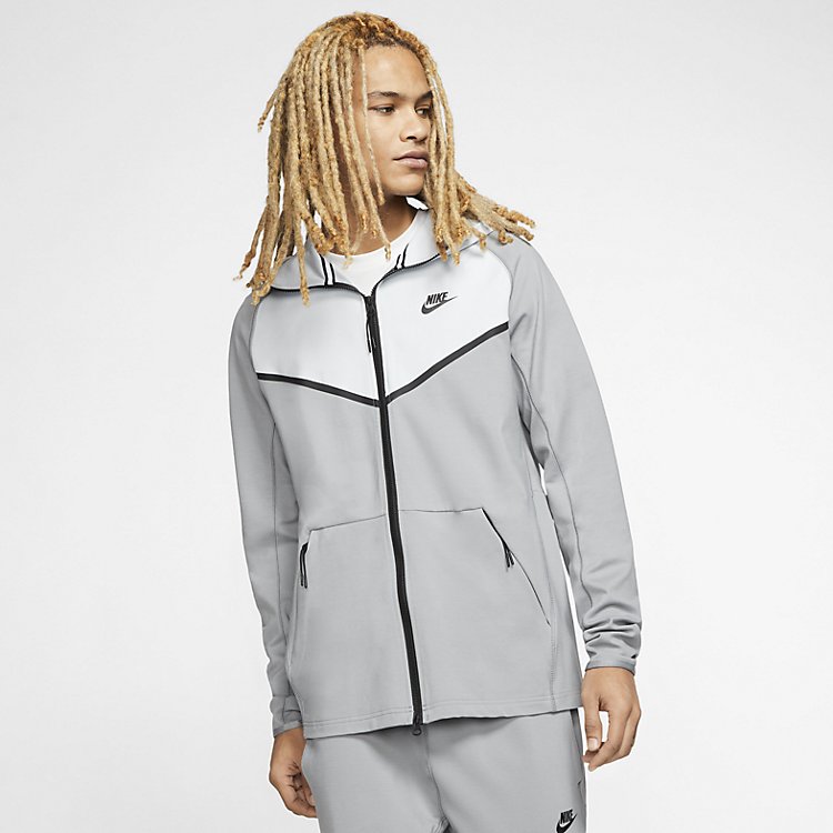 Nike Sportswear Tech Full-Zip Hoodie 'Vast Grey' CJ4277-073