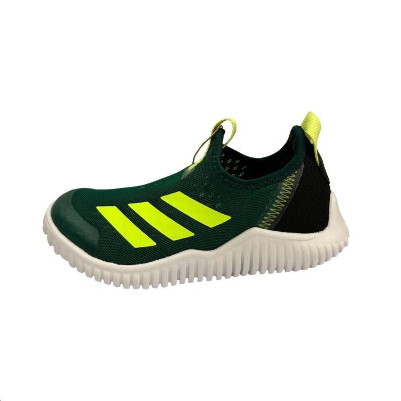 (GS) adidas Rapidazen Slip-On Shoes 'Black Green White' ID3371
