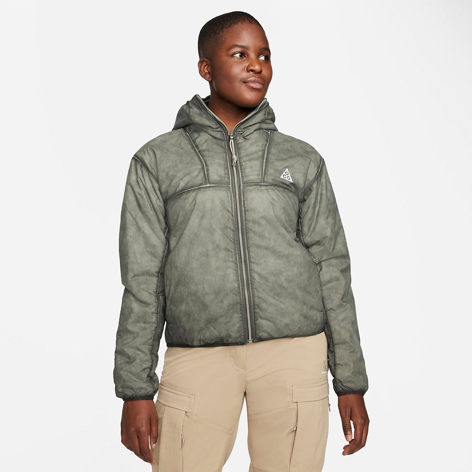(WMNS) Nike ACG Therma-FIT ADV Rope De Dope Jacket Asia Sizing 'Light Army' DJ1262-321
