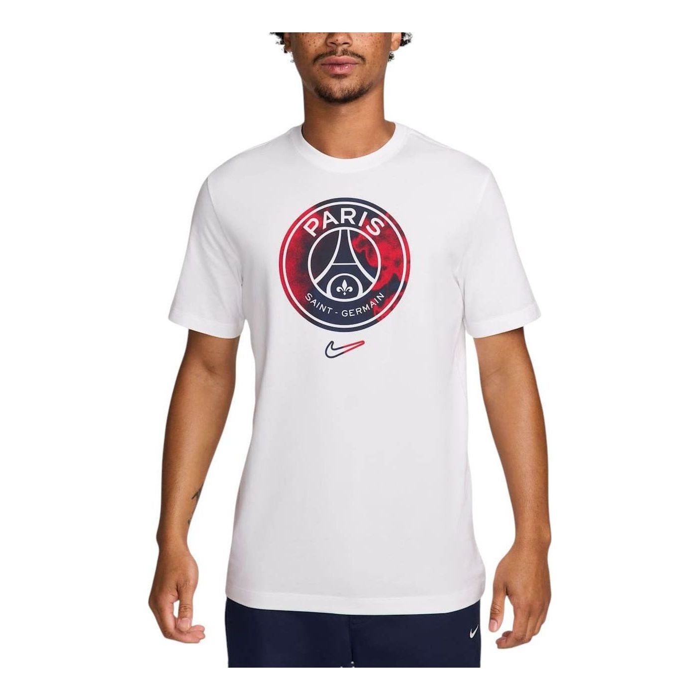 Nike Paris Saint-Germain 24/25 Crest T-shirt 'White' FV8558-100