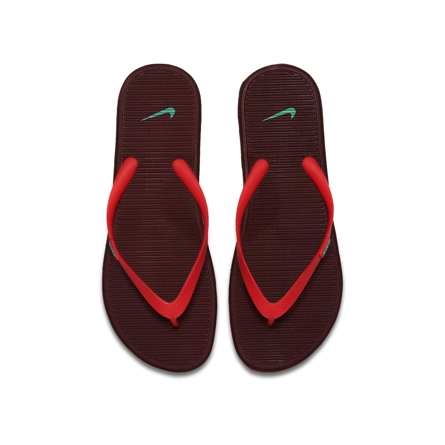 Nike Solarsoft Thong 2 Red Brown Slippers Redbrown 488160-607