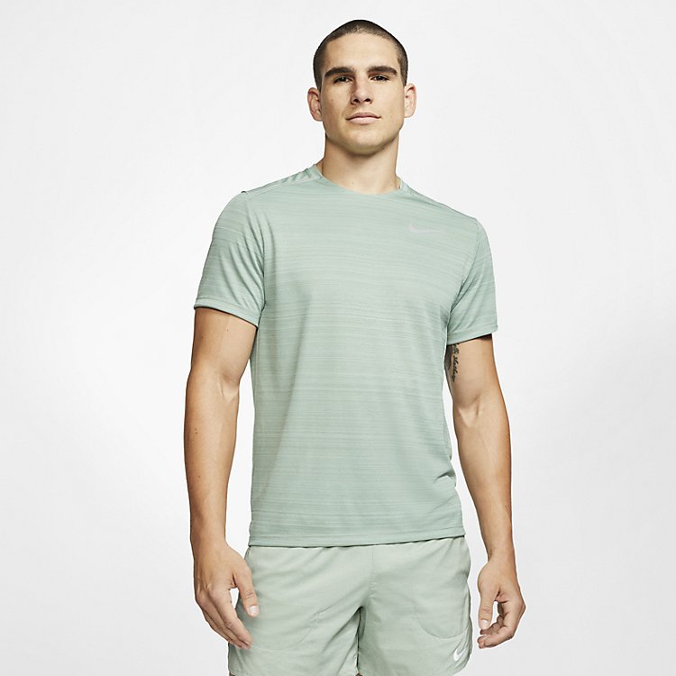 Nike Dry Miler Short Sleeve T-Shirt 'Cucumber' AJ7565-352