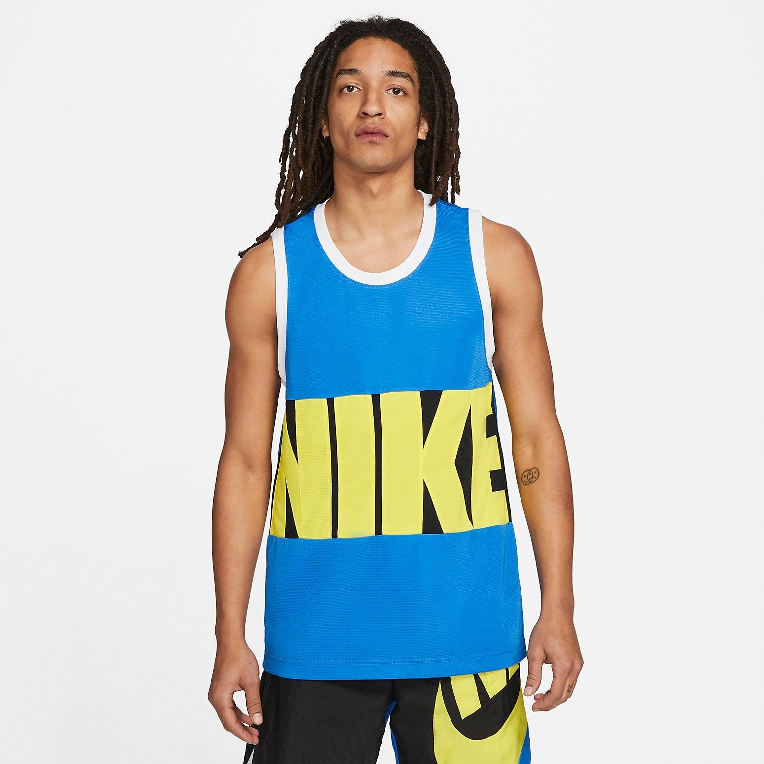 Nike Dri-FIT Classic Basketball Jersey Tank Top 'Blue' DA1041-403