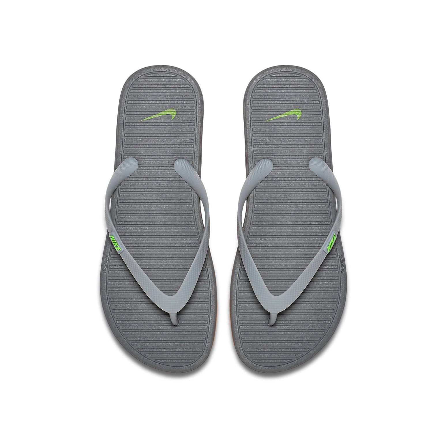 Nike Solarsoft Thong 2 Cold Grey Slippers Gray 488160-030