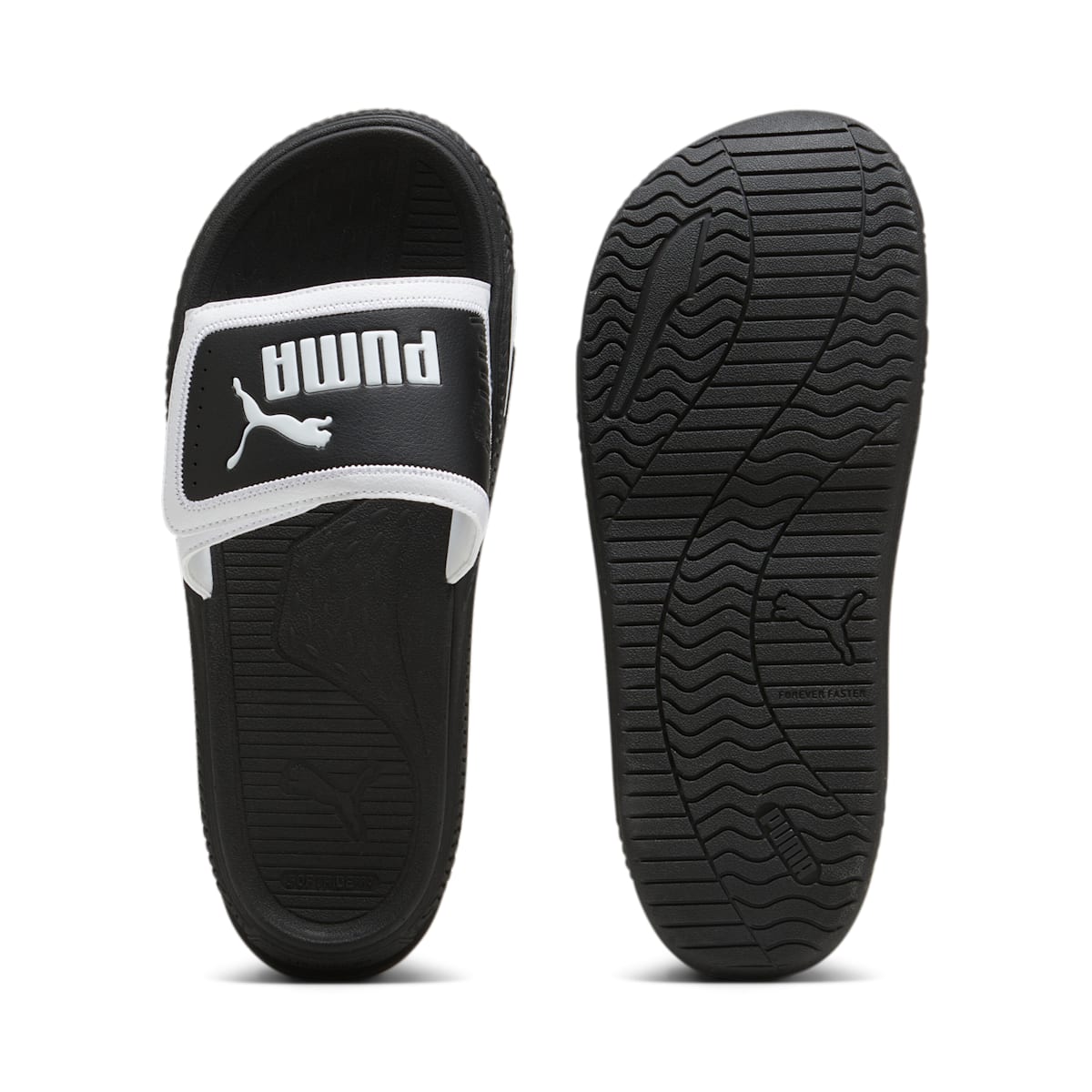 PUMA Softride Pro 24 V Slides 'White Black' 395431-02