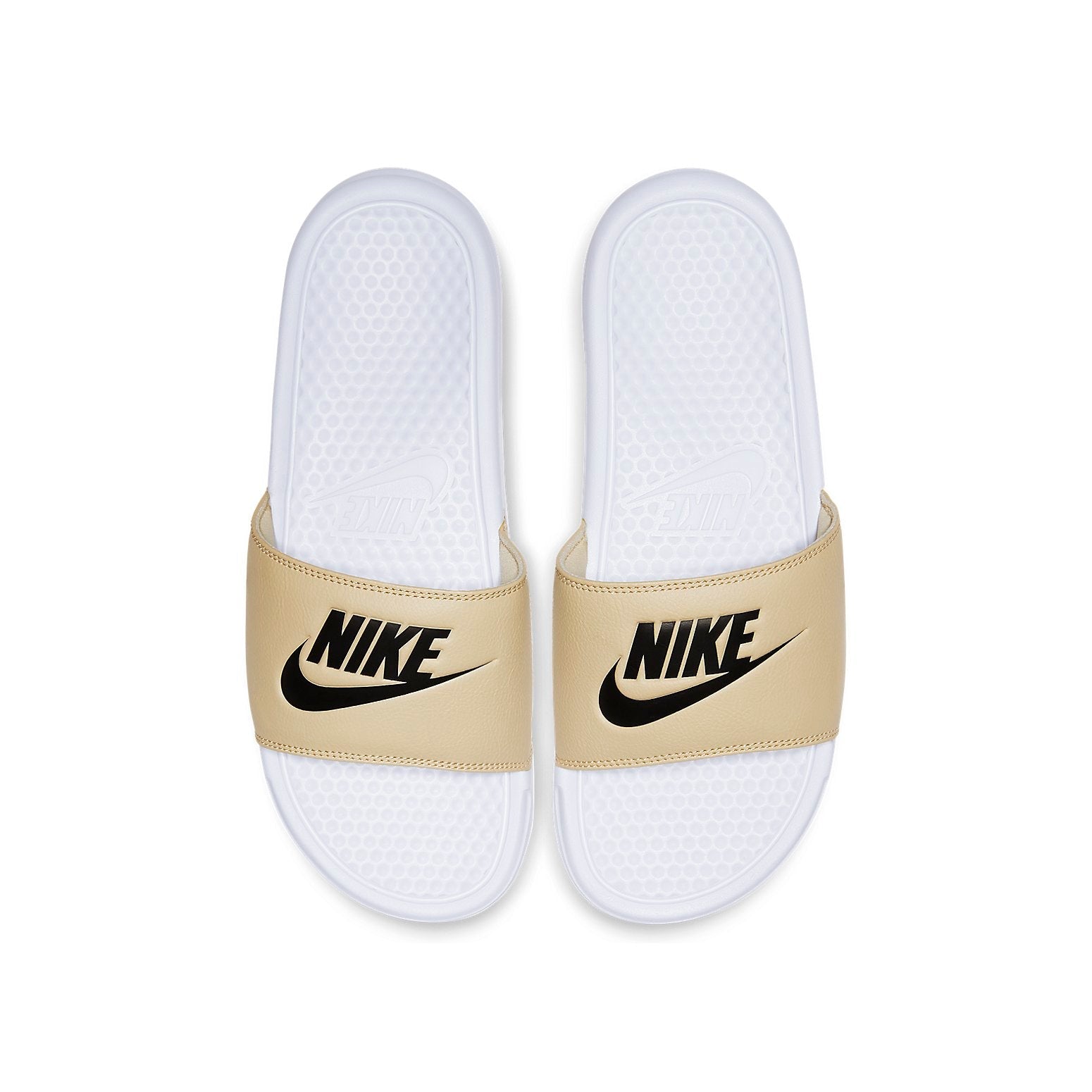 Nike Benassi JDI Slide 'White Team Gold' 343880-108