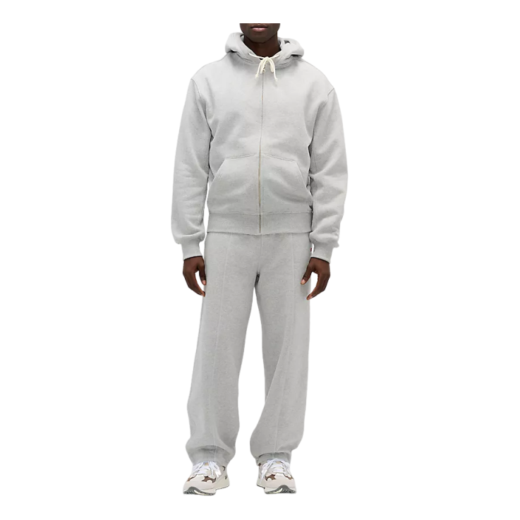 New Balance Made in USA Full Zip Hoodie Asia Sizing 'Athletic Grey' MT51547AG