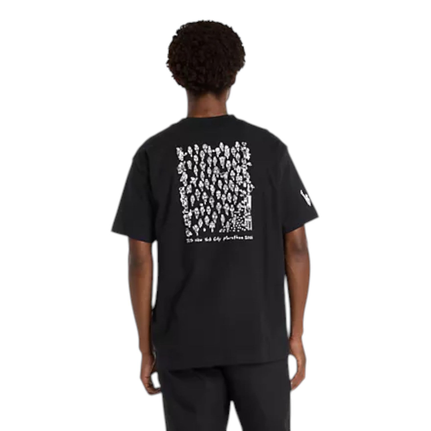 New Balance NYC Marathon Graphic T-Shirt Asia Sizing 'Black' MT53526MBK