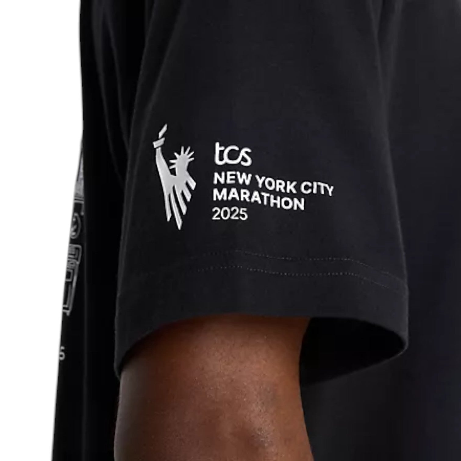 New Balance NYC Marathon Graphic T-Shirt Asia Sizing 'Black' MT53526MBK