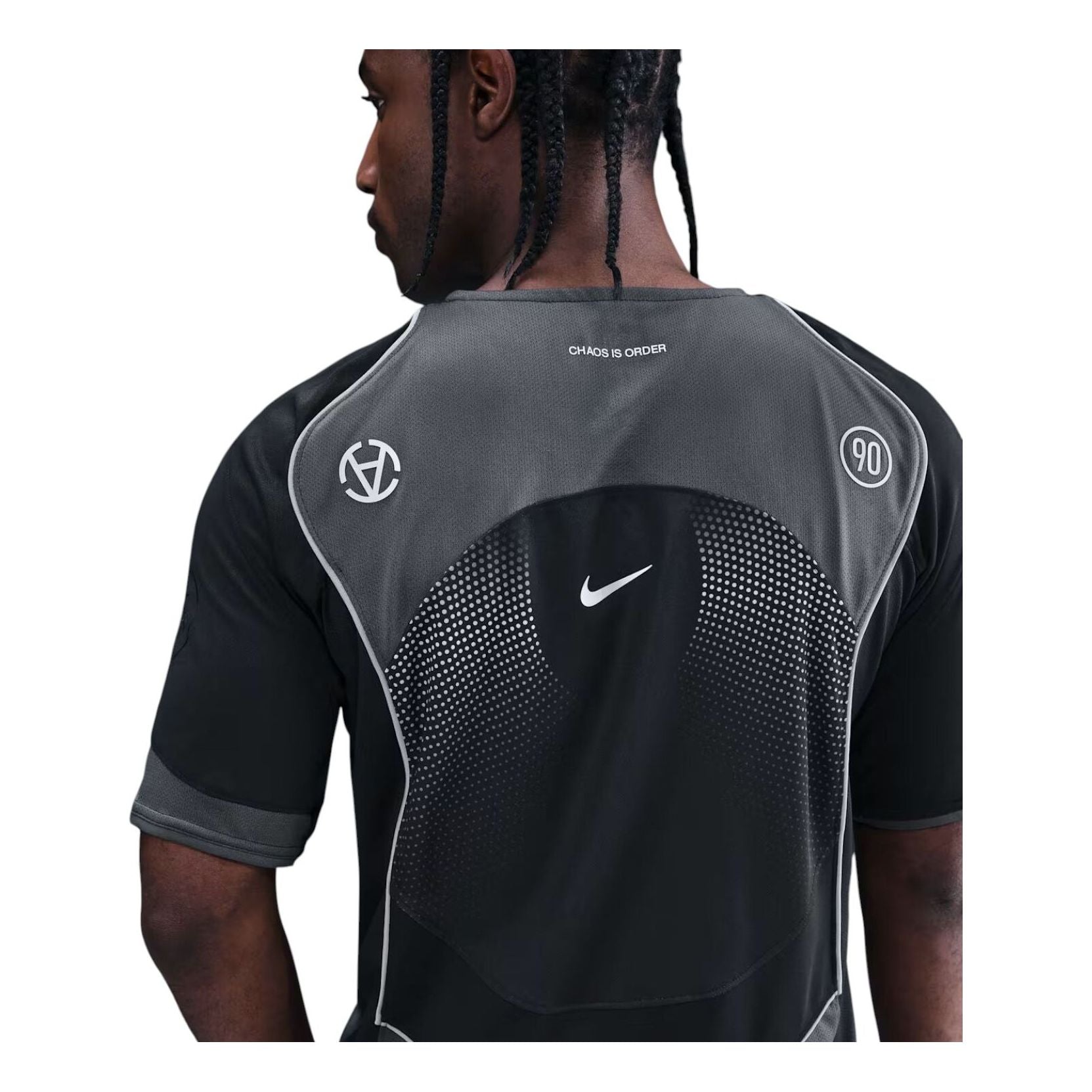 Nike x Slam Jam Total 90 Dri-FIT Soccer Jersey 'Black' IO8391-010