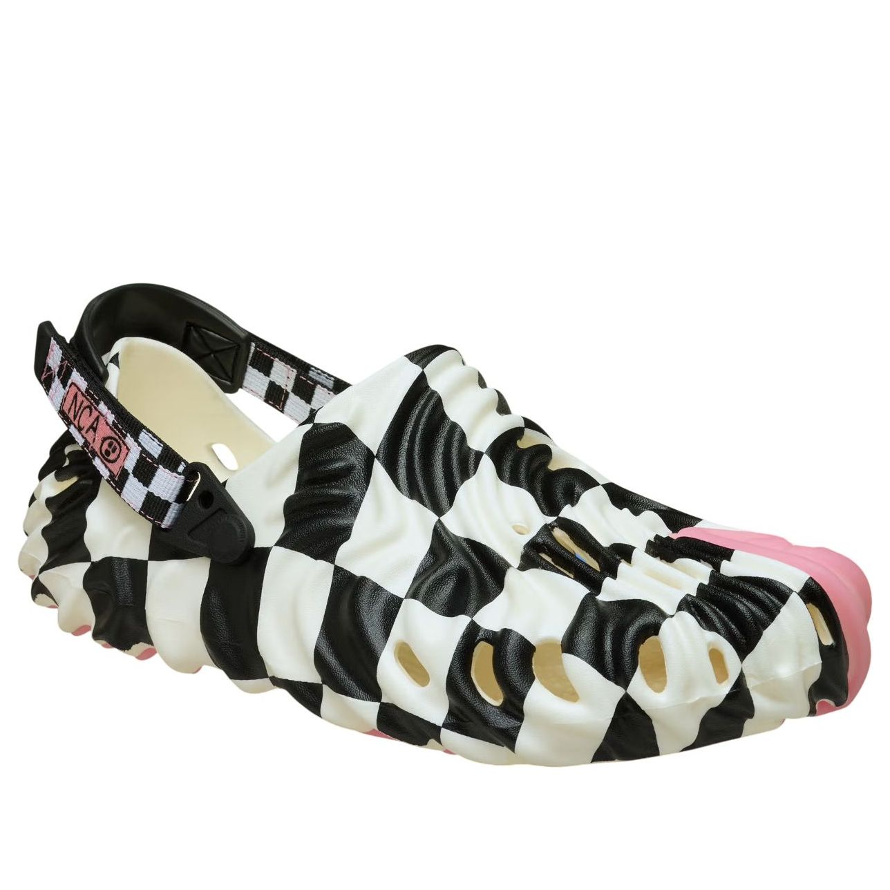 (WMNS) Crocs x Nina Chanel Abney Pollex Clog 'White Black' 211422-3VN