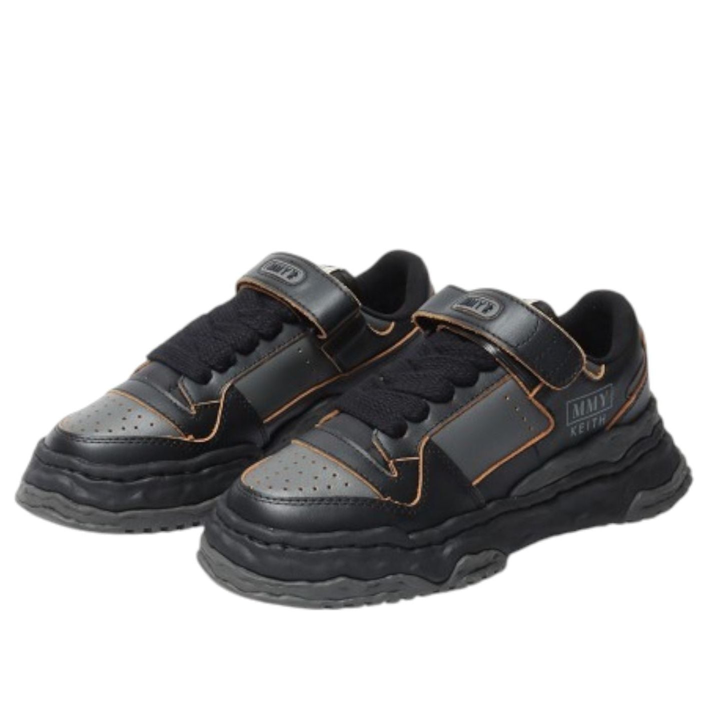 Maison Mihara Yasuhiro Keith OG Low-Top 'Black Gray' A13FW702-BLKGRY