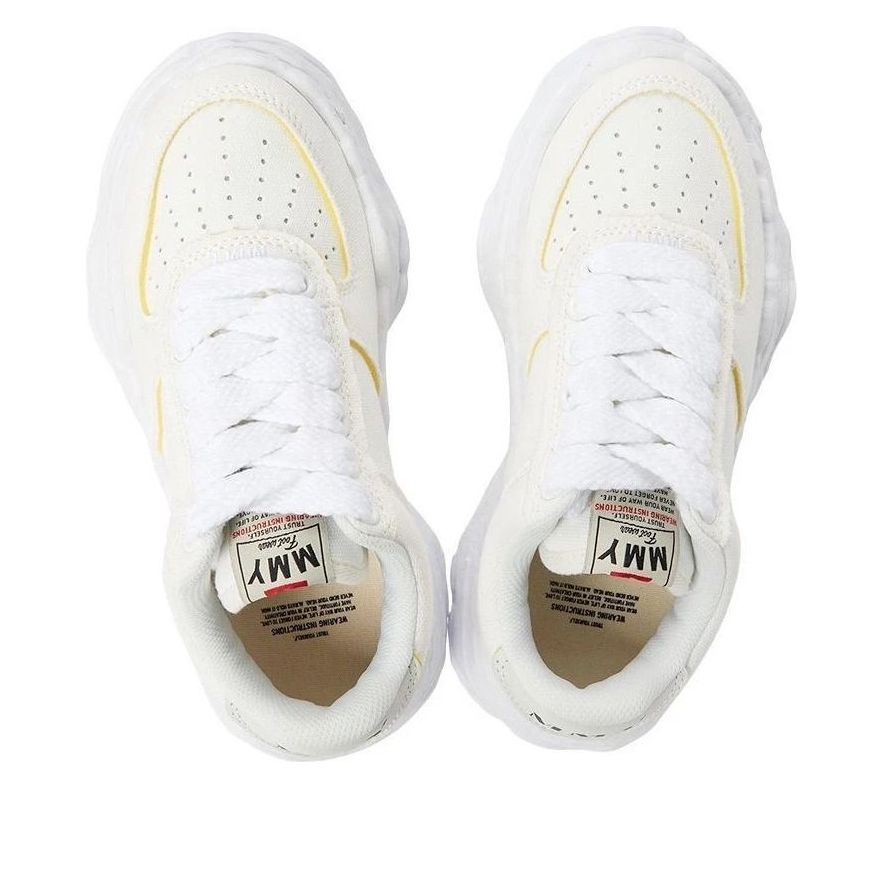 Maison MIHARA YASUHIRO Wayne OG Sole Canvas Low 'White Canvas Sponge' A14FW731-WHT