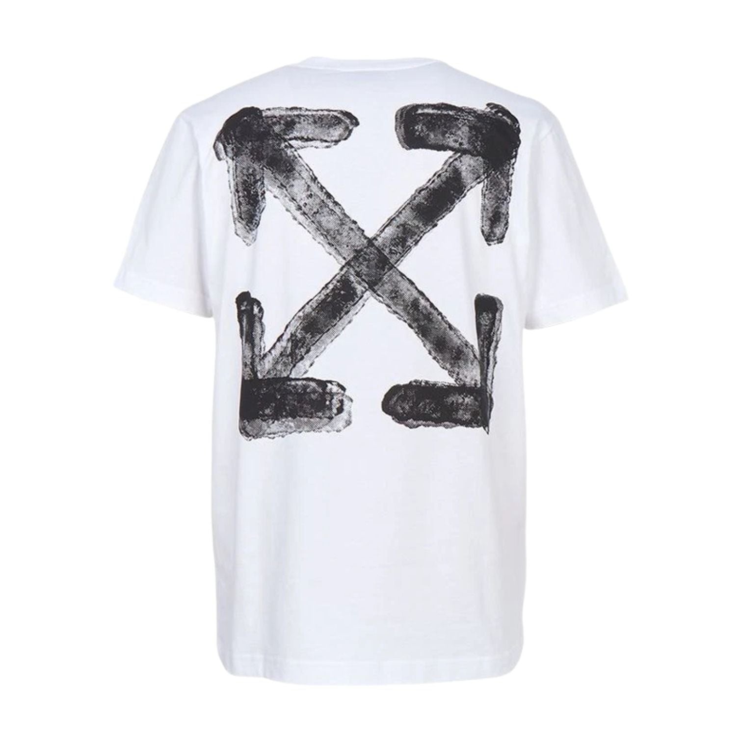 Off-White Spary Arrow Slim Short Sleeve T-Shirt 'White' 44MAA027G5J00I0110