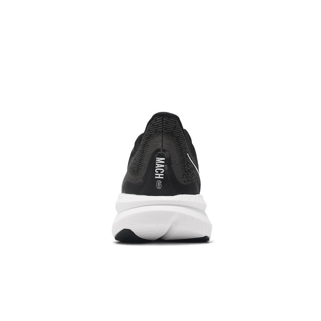 HOKA ONE ONE Mach 6 Wide 'Black White' 1147833-BWHT