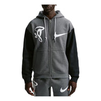 Nike Solo Swoosh x Syna Fleece Full-Zip Hoodie 'Grey' IQ0533-063