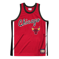 Mitchell & Ness NBA Chicago Bulls 1975-84 Team Heritage Basketball Jersey 'Red' TTNKLG18056-CBUSCAR75