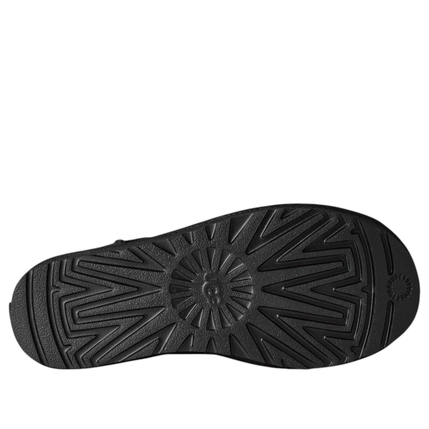 (WMNS) UGG Classic Ultra Mini LTHR-Snow Boots 'Black' 1174210-BLK
