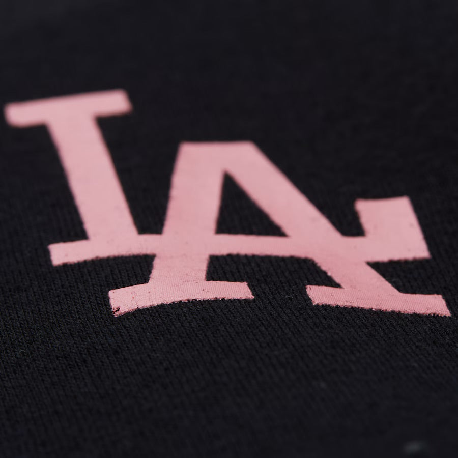 Mitchell & Ness x MLB Pullover Hoodie Los Angeles Dodgers BLACKPINK 'Black' 203285458-BLK