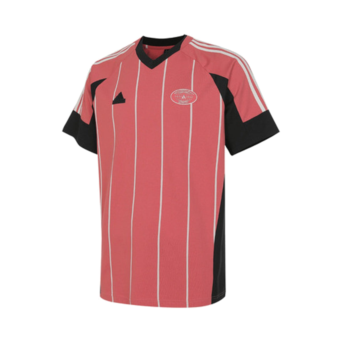 adidas Tito T-Shirt 5 Asia Sizing 'Red Black' JC5678
